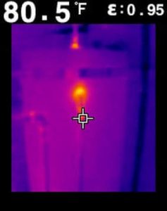 infrared output image