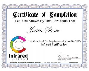 Infrared Certification